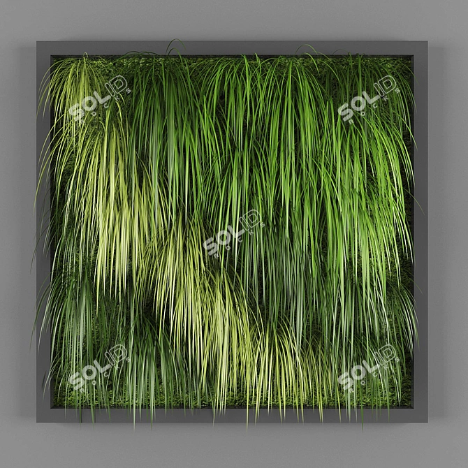 Vertical Green Wall: Фитостена 026 3D model image 1