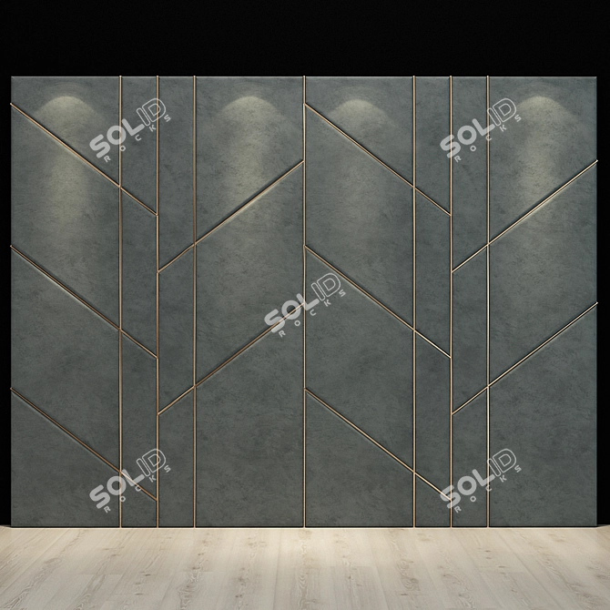 Modern Wall Decor with Style 3D model image 1