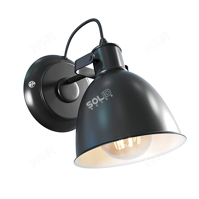 Elegant Eglo Priddy Ceiling Light 3D model image 1