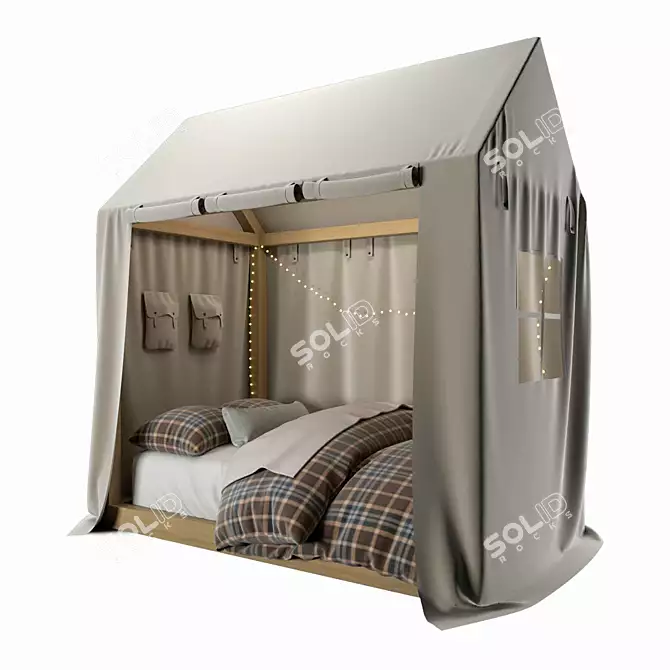 Dreamland Oasis Children's Bed 3D model image 1