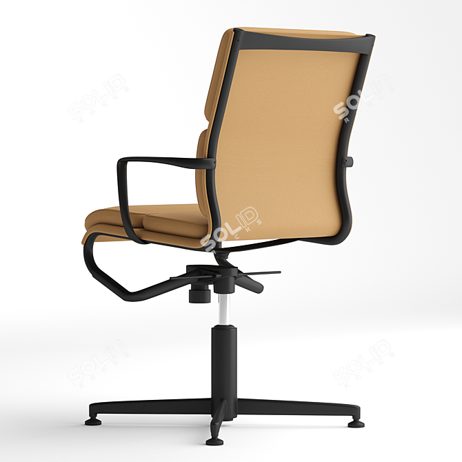 Alias MeetingFrame Armchair | Stylish and Comfortable 3D model image 2