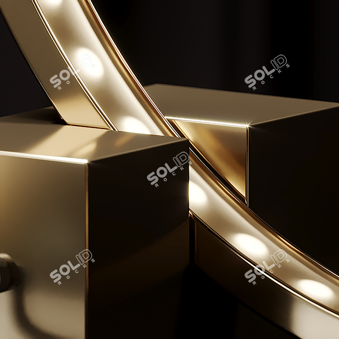 Sleek Stick Lamp 3D model image 3