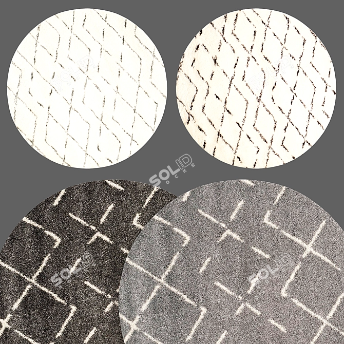 Sophisticated Carpet Collection 3D model image 2