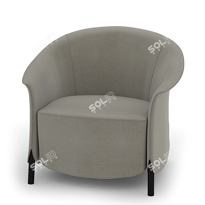 Elegant Comfort: Arflex Gloria 3D model image 2