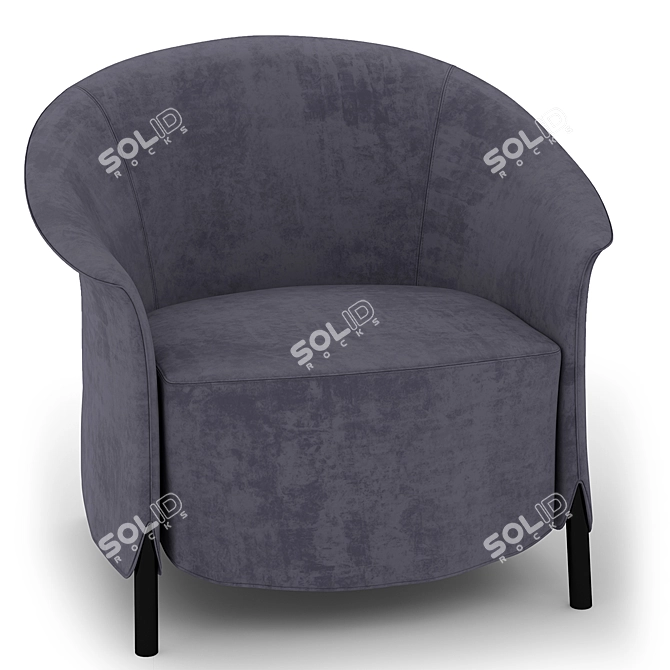 Elegant Comfort: Arflex Gloria 3D model image 3