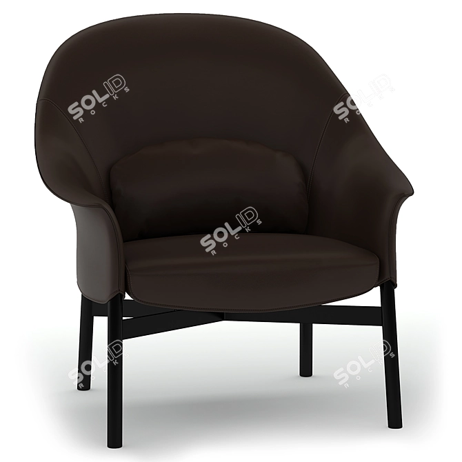 Gloria: Elegant Comfort with Arflex 3D model image 2