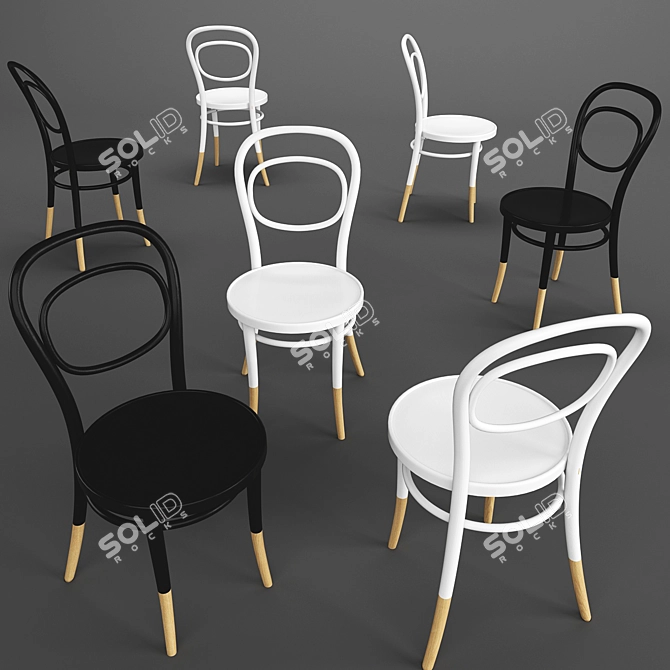 Title: Vienna Chair 2013 - Modern Design, V-Ray Render 3D model image 3