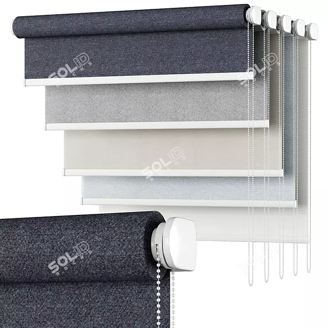 Backhausen Vita Roller Blinds 3D model image 1