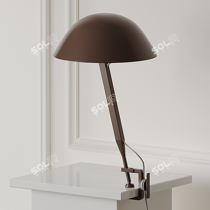 Versatile Sempe Clamp Lamp: Stylish Table Lighting 3D model image 2