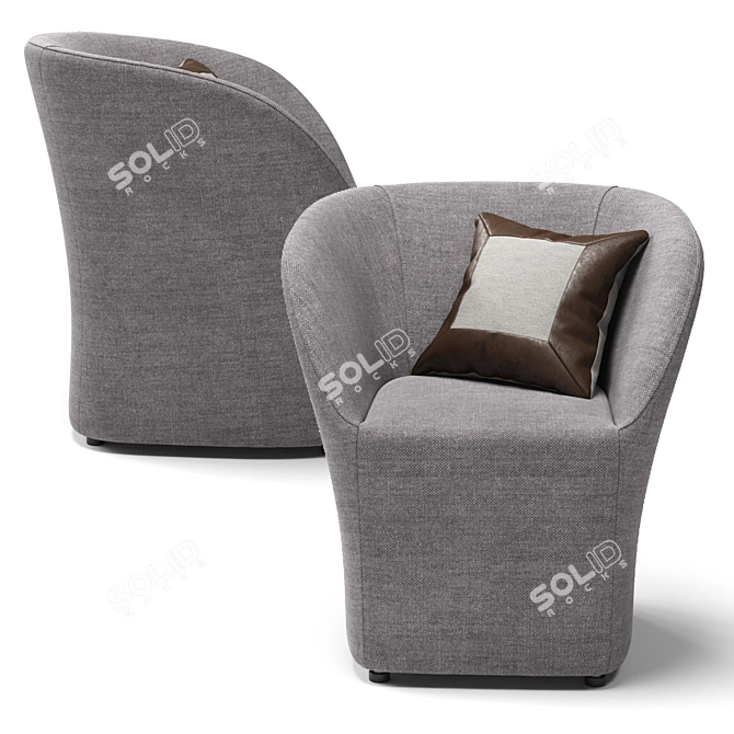 Elevate Your Comfort with Confort Line BUSTIER 3D model image 2