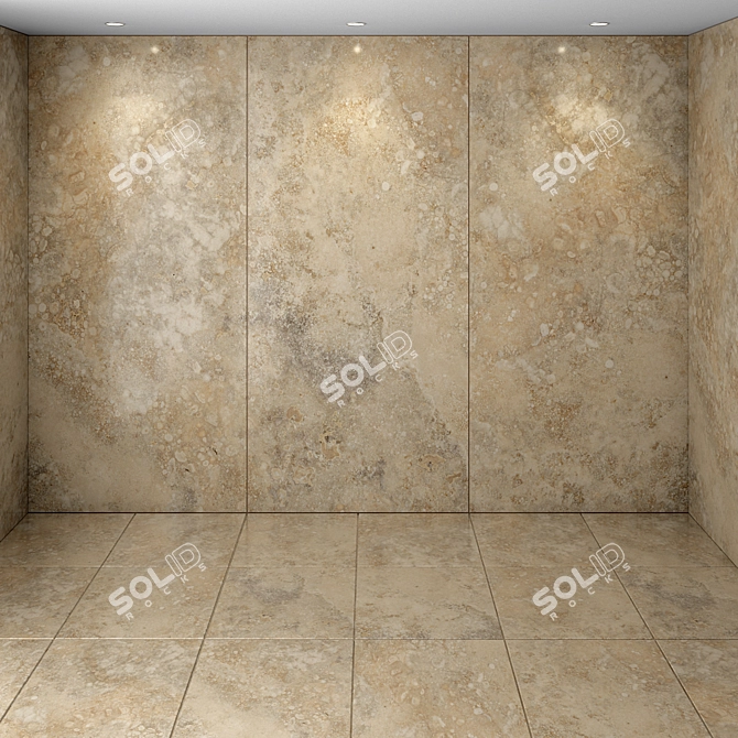 Elegant Marble_043: Timeless Luxury 3D model image 1