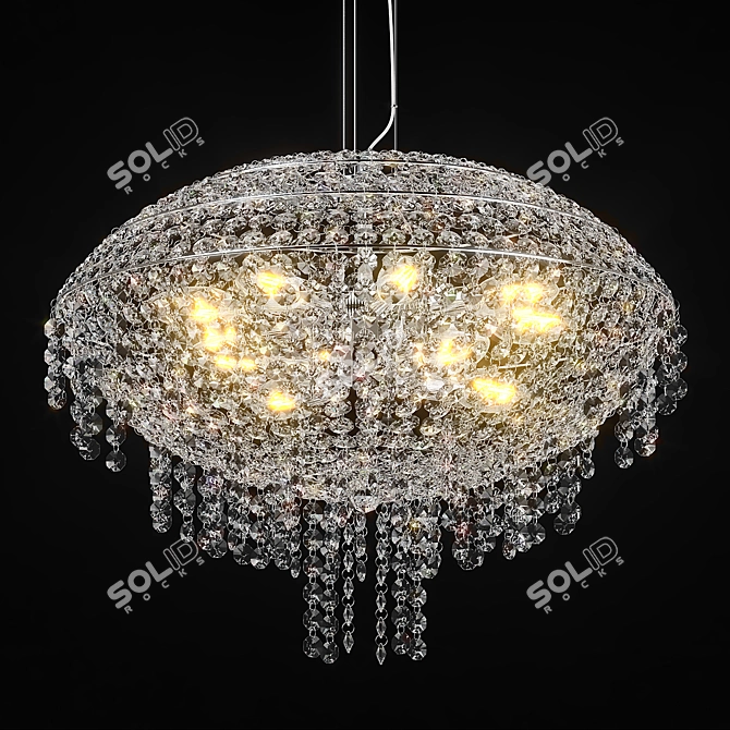 Elegant 700120 Osgona Pendant: Classic Design 3D model image 1