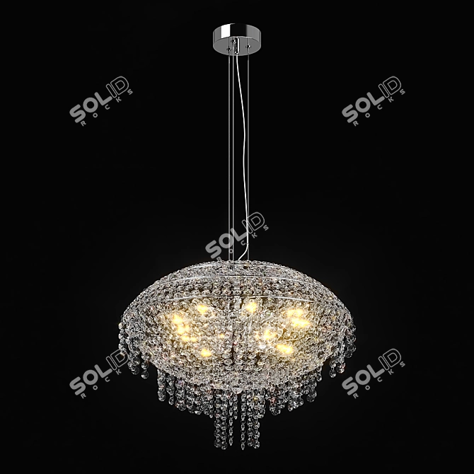 Elegant 700120 Osgona Pendant: Classic Design 3D model image 3