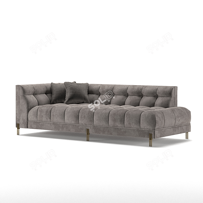 Elegant Eichholtz Sienna Sofa 3D model image 2