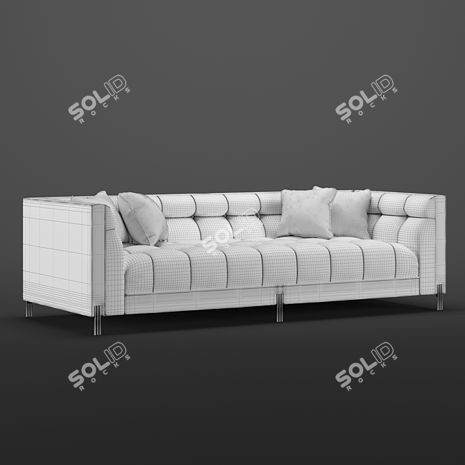 Elegant Eichholtz Sienna Sofa 3D model image 3