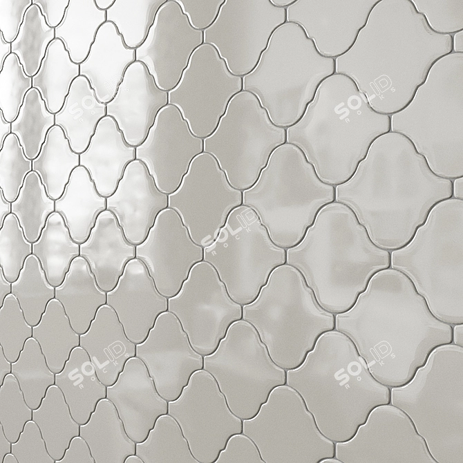 Adex Renaissance Arabesco Biselado Ceramic Wall Tiles 3D model image 2