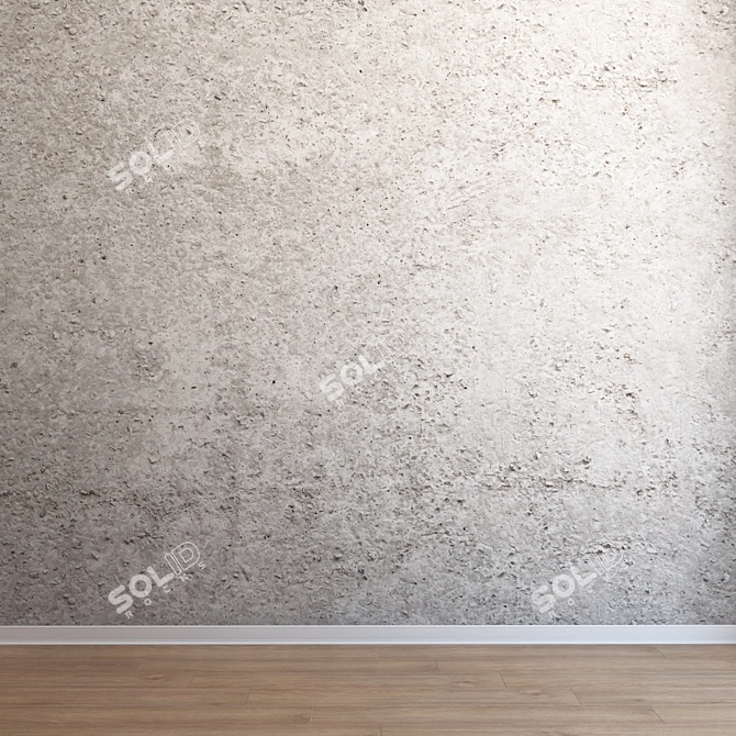 Seamless Concrete Texture 3D model image 3