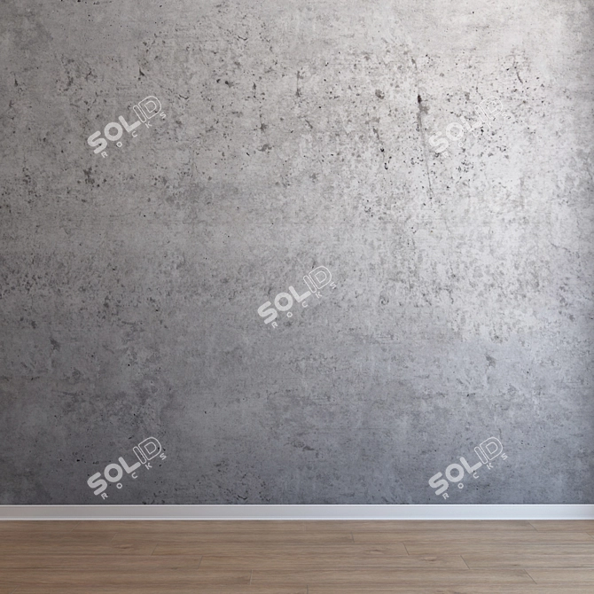 Seamless Concrete Texture 3D model image 3