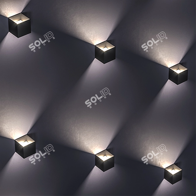 Elegant Citilux Descartes Wall Lamp 3D model image 3