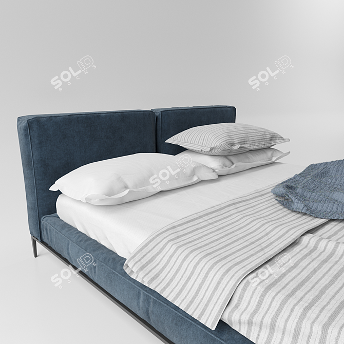 Frigerio Taylor Bed: High-Quality 3D Model 3D model image 3