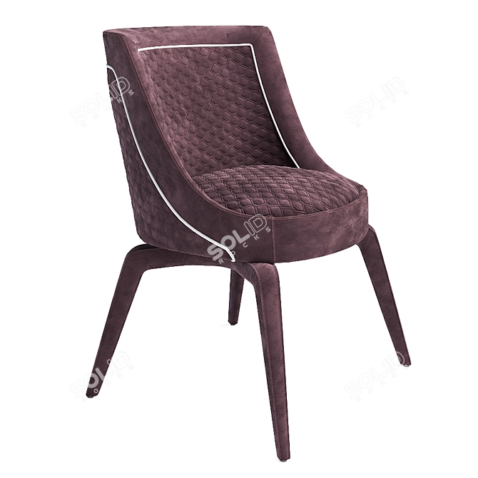 Luxury Perla Chair by Vittoria Frigerio 3D model image 1