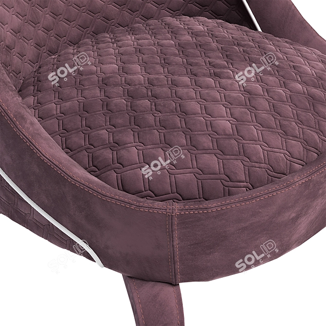 Luxury Perla Chair by Vittoria Frigerio 3D model image 2