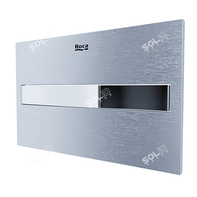 Roca PL2 Dual Flush Button 3D model image 1