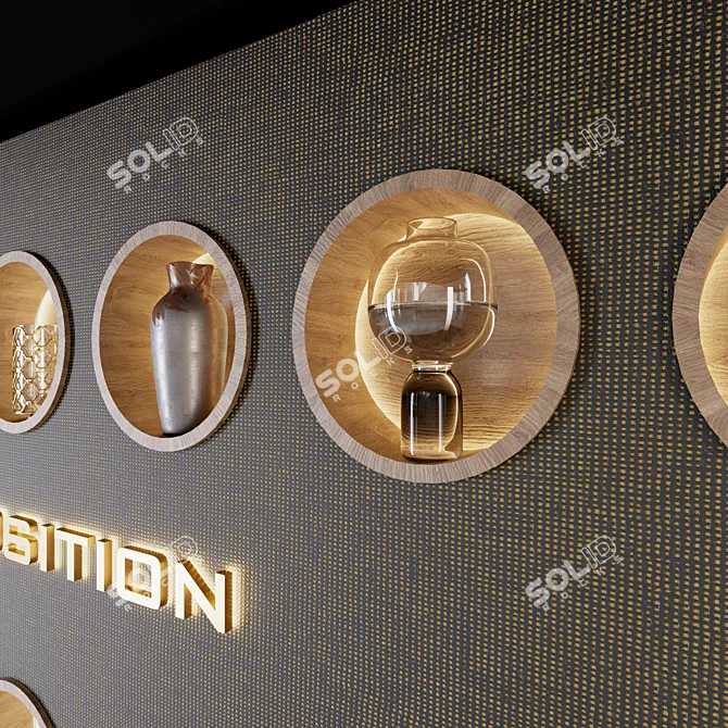 Exposition PN60: Decorative Wall 3D model image 2