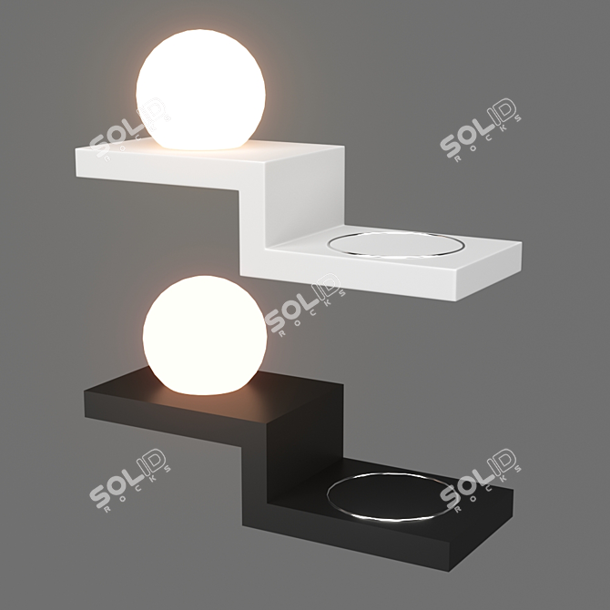 Zanzibar 6751-6753: Wireless LED Pendant Light 3D model image 1