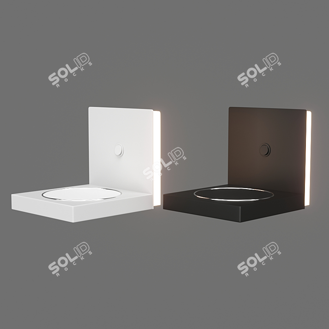 Zanzibar LED Wireless Charging Bra 3D model image 1