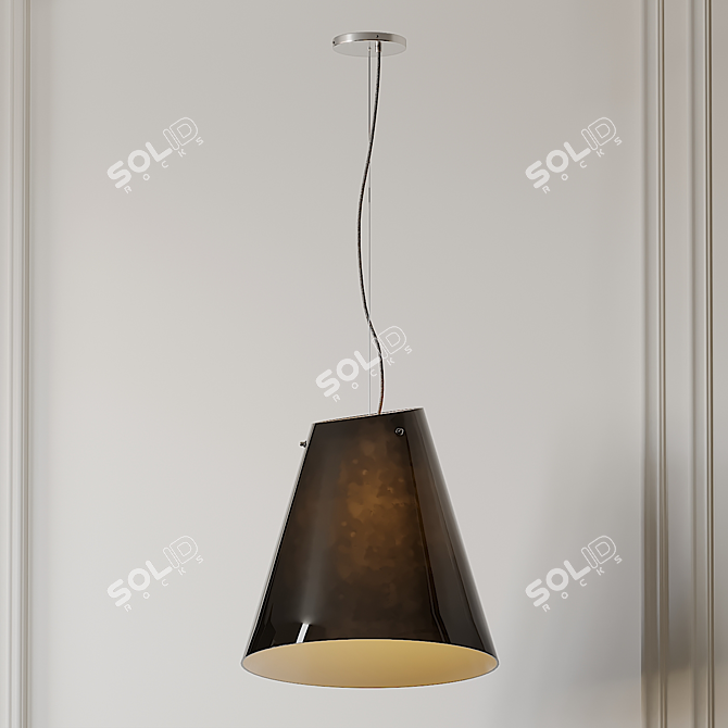 Elegant TEMPEST Pendant 3D model image 2