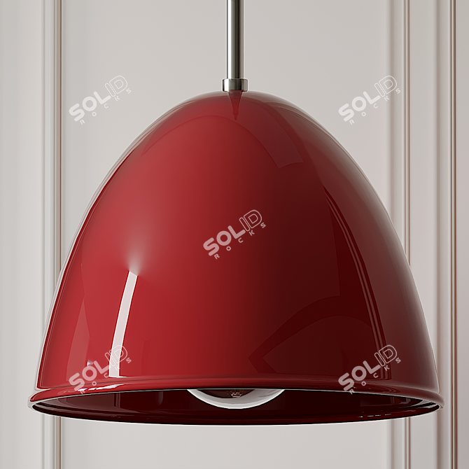 Elegant Pendant Light by Bruck 3D model image 3