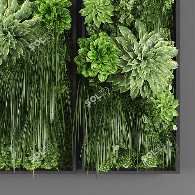 Polys 390386 Vertical Garden: Greenery at Your Fingertips 3D model image 2