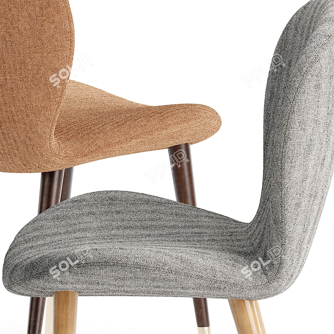 Miro Chair: Sleek and Stylish Seating 3D model image 2