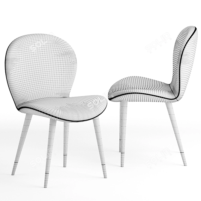 Miro Chair: Sleek and Stylish Seating 3D model image 3