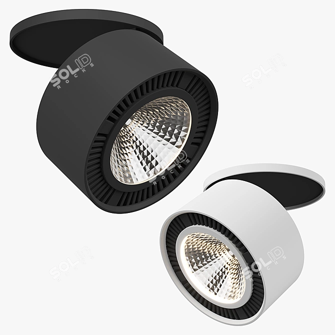 21380x Forte Inca Lightstar - Sleek Recessed Light for Modern Spaces 3D model image 1