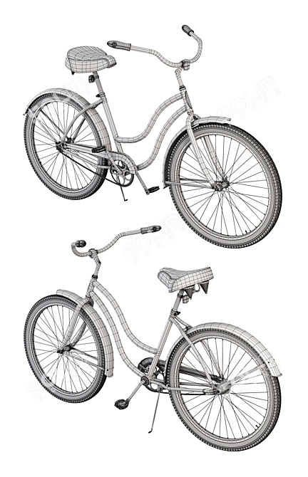  Schwinn Talia Cruiser Bicycle 3D model image 3