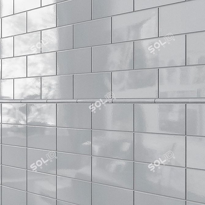 Adex Modernista: Stylish Ceramic Wall Tiles 3D model image 2