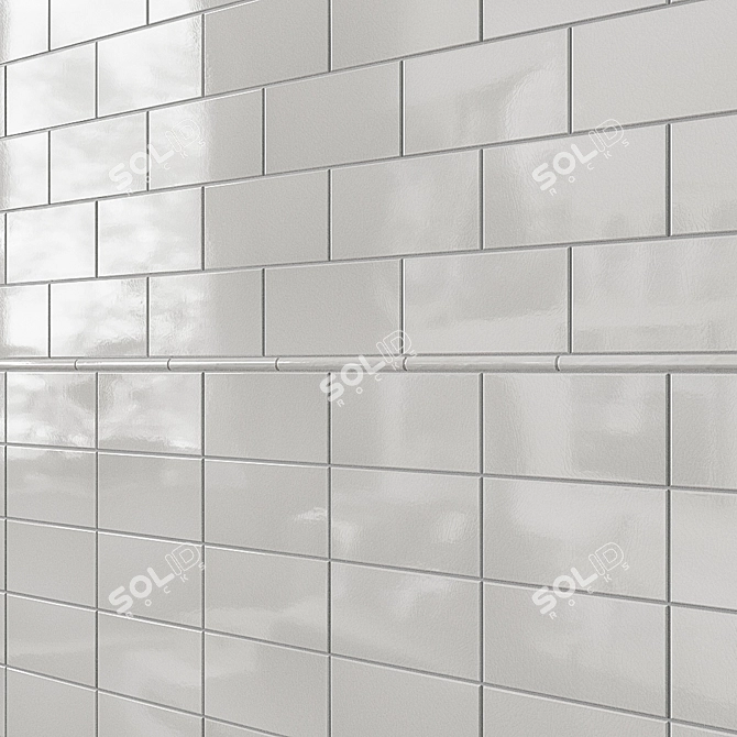 Adex Modernista: Stylish Ceramic Wall Tiles 3D model image 3