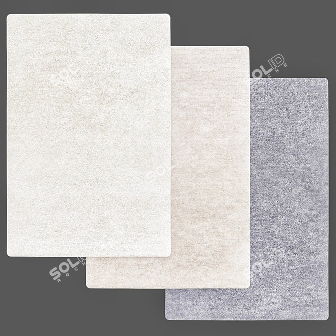 Softex Luxury Area Rug 3D model image 2