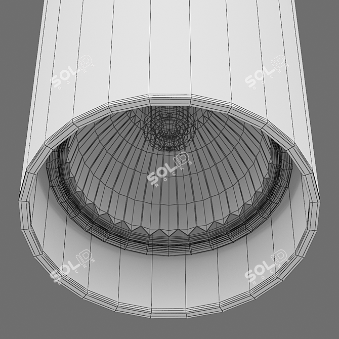 21449x Rullo Lightstar: Sleek Spot Ceiling Light 3D model image 4