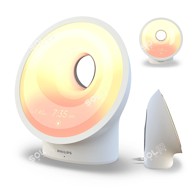 Philips Somneo Wake-up Light 3D model image 1