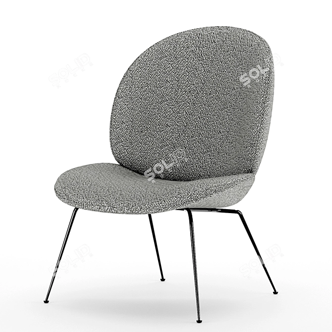 Modern Ergonomic Chermingler Chair 3D model image 1