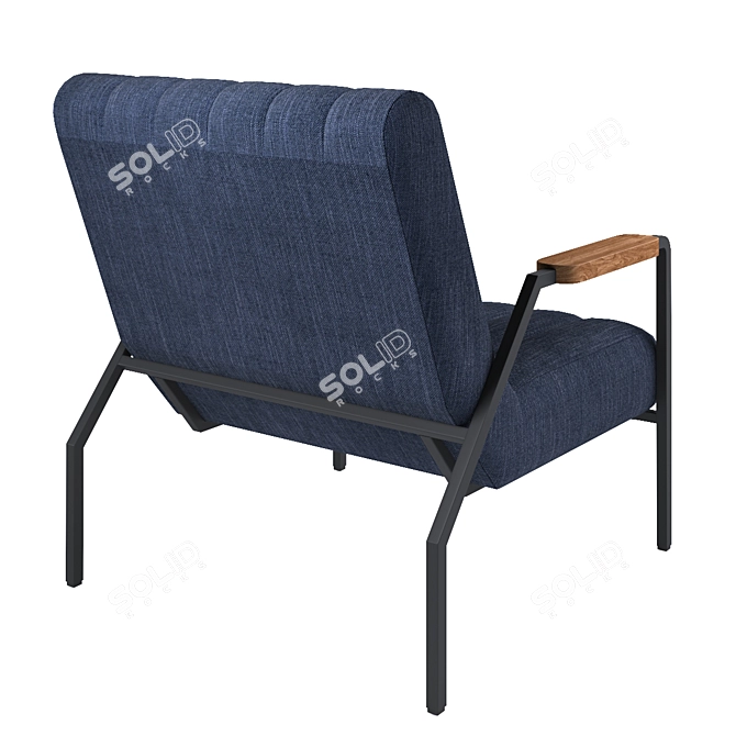 Rekord Retro Revival Chair 3D model image 2
