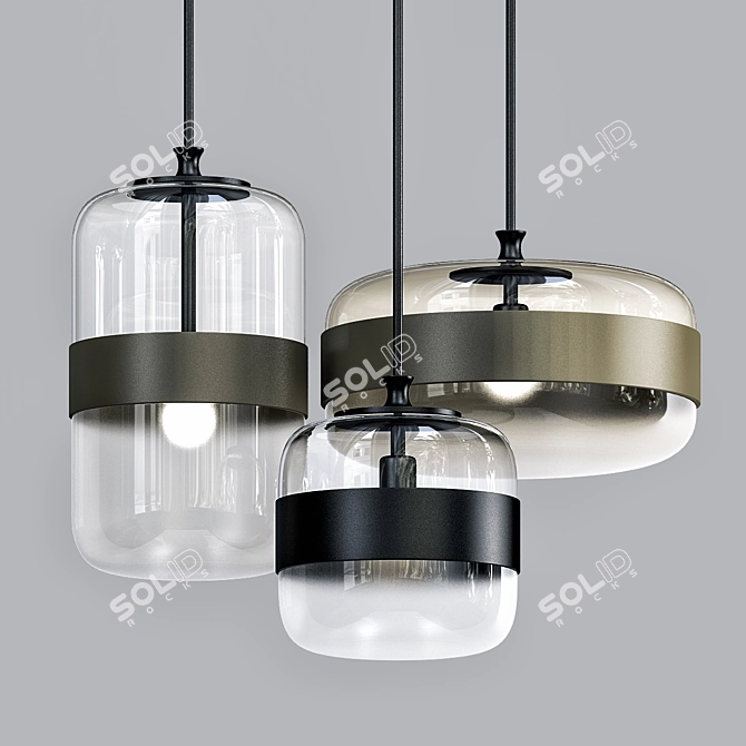 Futura SP Pendant Light 3D model image 1