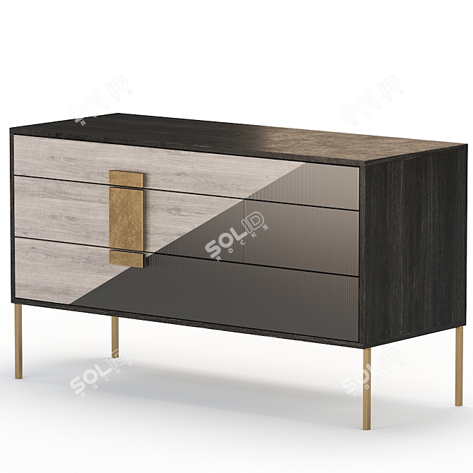 Modern Elegance Ego Chest 3D model image 2