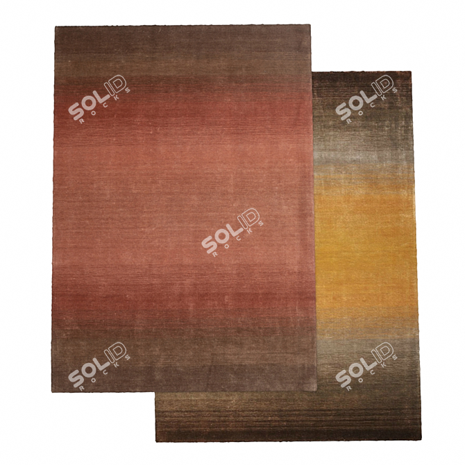 GRADIAN Carpet: Elegant and Versatile. Sizes: 170x240cm, 200x300cm, 250x350cm 3D model image 1