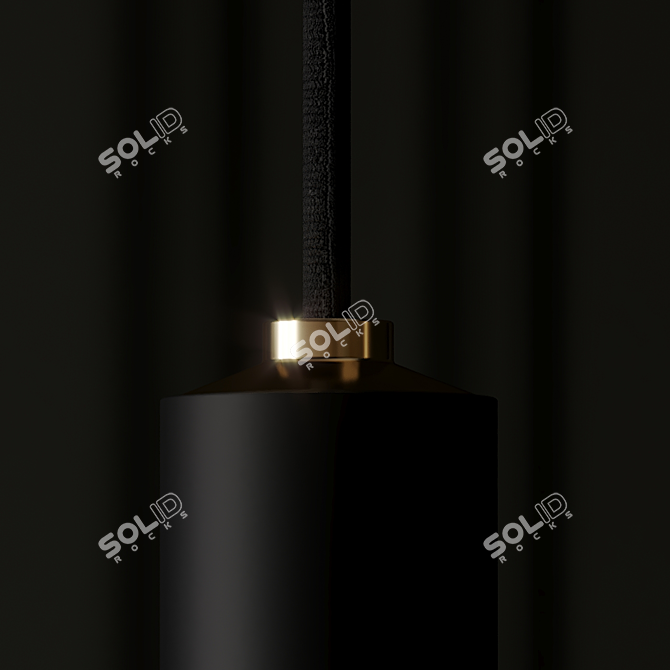 Minimalist Pendant Lighting: Via Pendant 3D model image 3