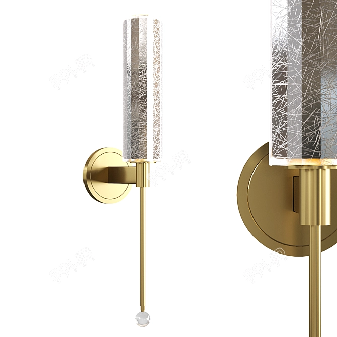 Modern LAMY 1GK Sconce 3D model image 1