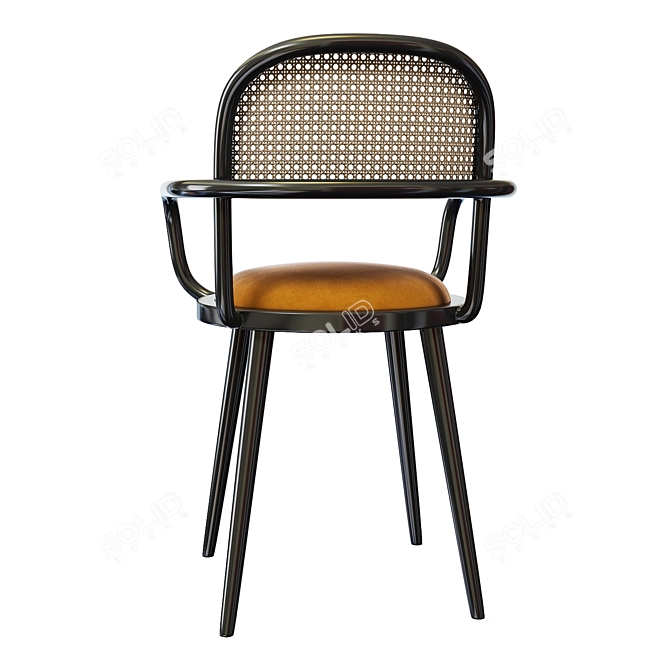 Elegant Luc Chair: Polys 141 150 3D model image 3